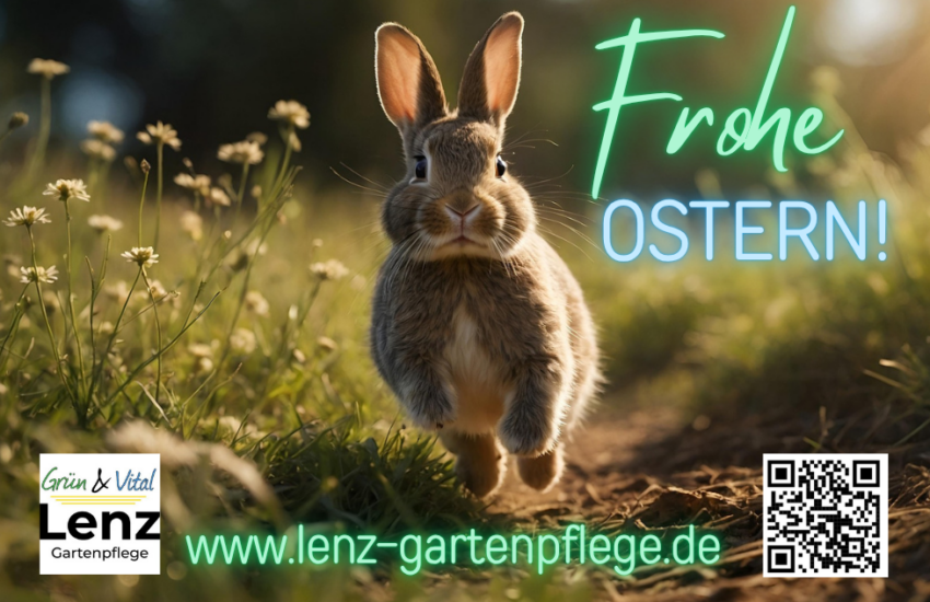 www.lenz-gartenpflege.de Frohe Ostern!
